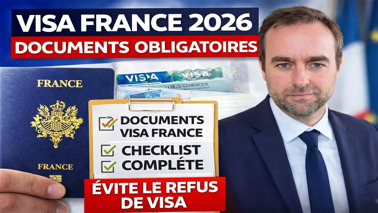 Visa France 2026 : Les documents obligatoires | Checklist complète | Évite le refus de visa