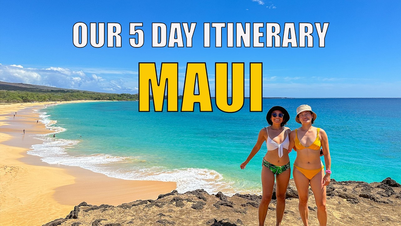 Maui Hawaii 5 Day Travel Guide | Road To Hana Tips, Food Recs, and Unique Activities