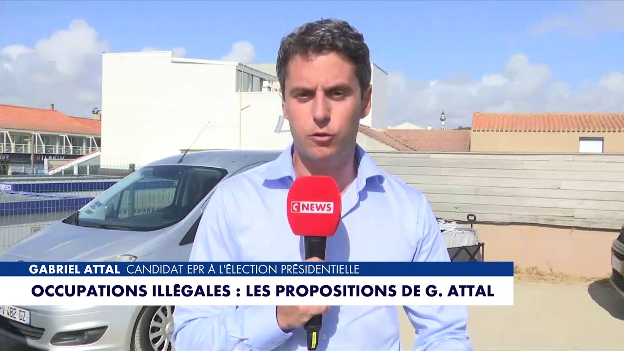 Gabriel Attal : «S'installer sur un terrain privé, ce n'est pas respecter les lois de la République»