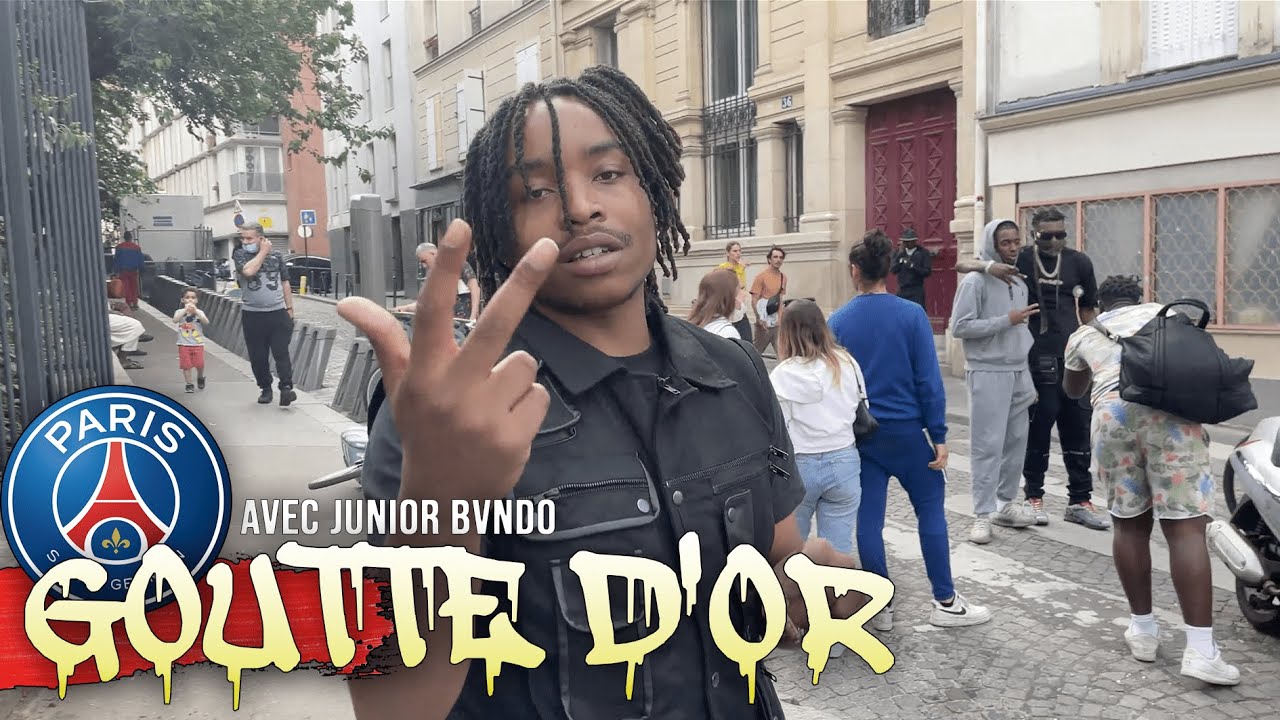 GabMorrison - Immersion à la Goutte d'Or avec Junior Bvndo (Paris 18ème)