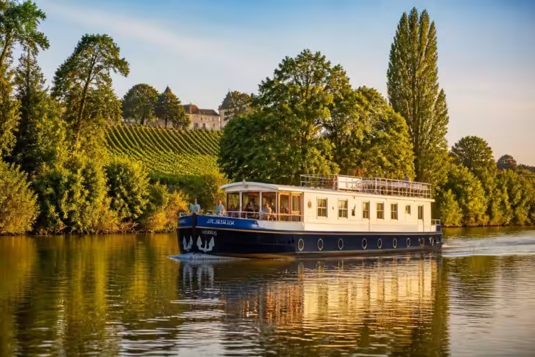 découvrez l'aquitaine autrement avec une croisière fluviale en bateau, entre paysages magnifiques et patrimoine exceptionnel.