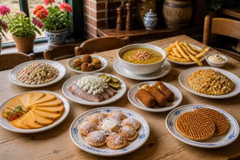 découvrez 10 plats typiques hollandais incontournables et les meilleurs endroits pour les déguster lors de votre visite aux pays-bas.