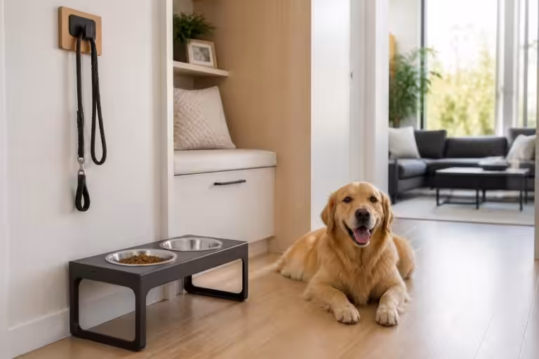 découvrez des accessoires innovants qui mettent fin au désordre des gamelles et laisses, facilitant ainsi le quotidien de vos compagnons avec style et praticité.