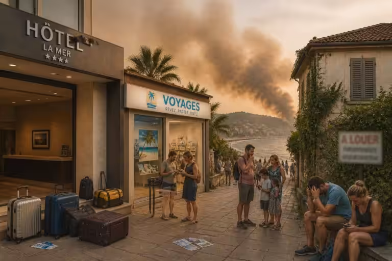 découvrez comment obtenir un remboursement pour vos hôtels, voyages organisés et séjours airbnb en cas d'annulation due aux incendies lors de vos vacances.
